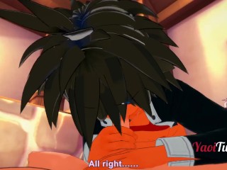 Kingdom Hearts Yaoi - Riku Erotic Sora Blowjob & Anal More Rub-down The Bathroom